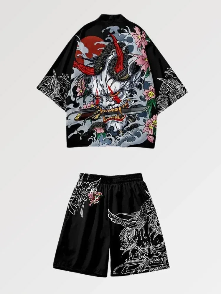 Japon style harajuku ensemble kimono V 2.5 urbain