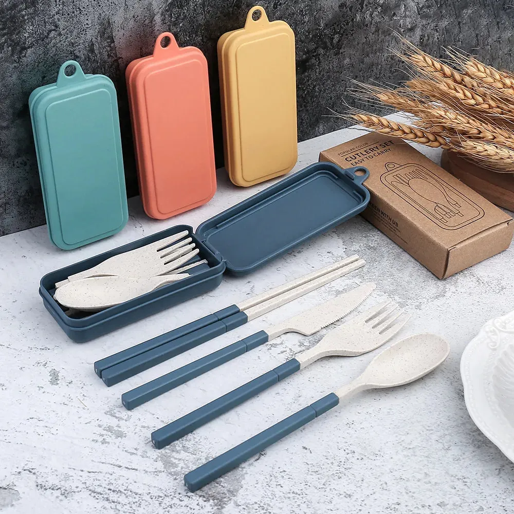Esprit du Japon set couverts voyage baguettes étui