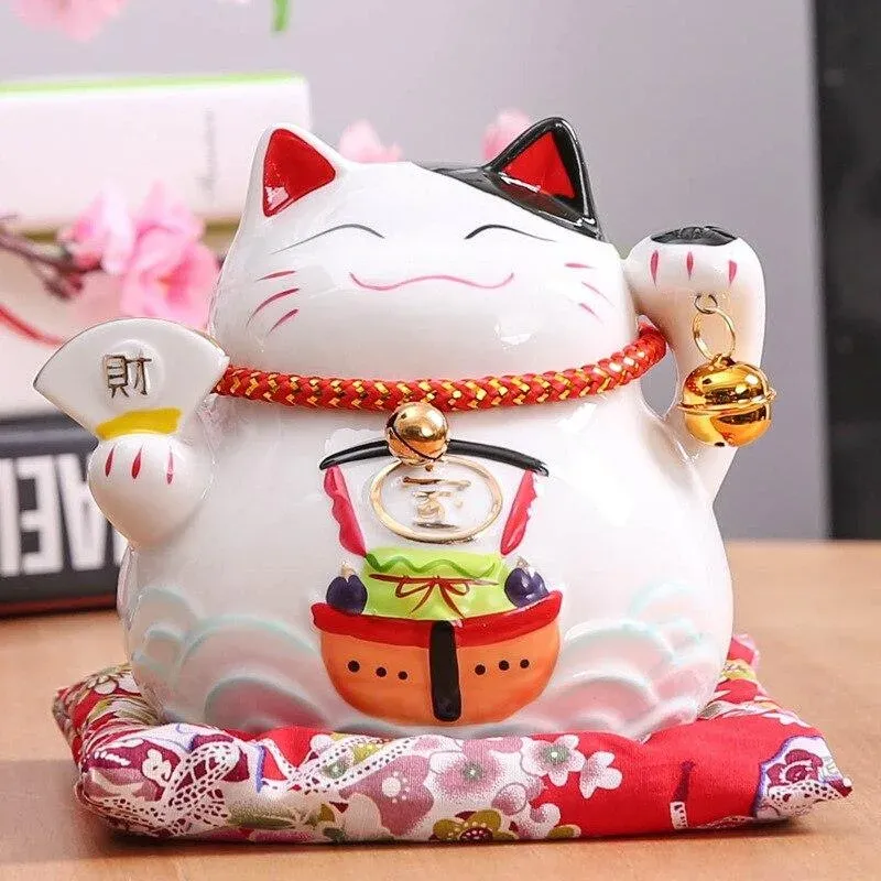 Japon style Torii Kanji tirelire maneki neko