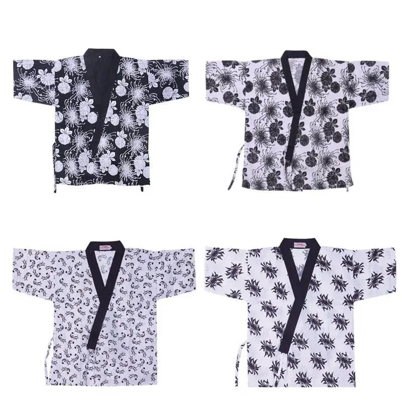Japon style Naka veste de chef japonaise
