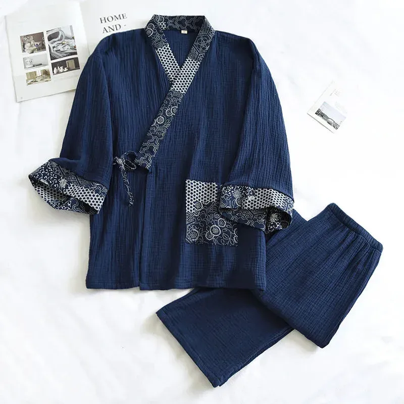 Japon style Jinbei Homme Hiver tenue