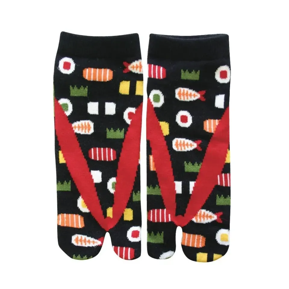 Japon style Chaussettes Japonaises Tongs chaussettes tabi coton