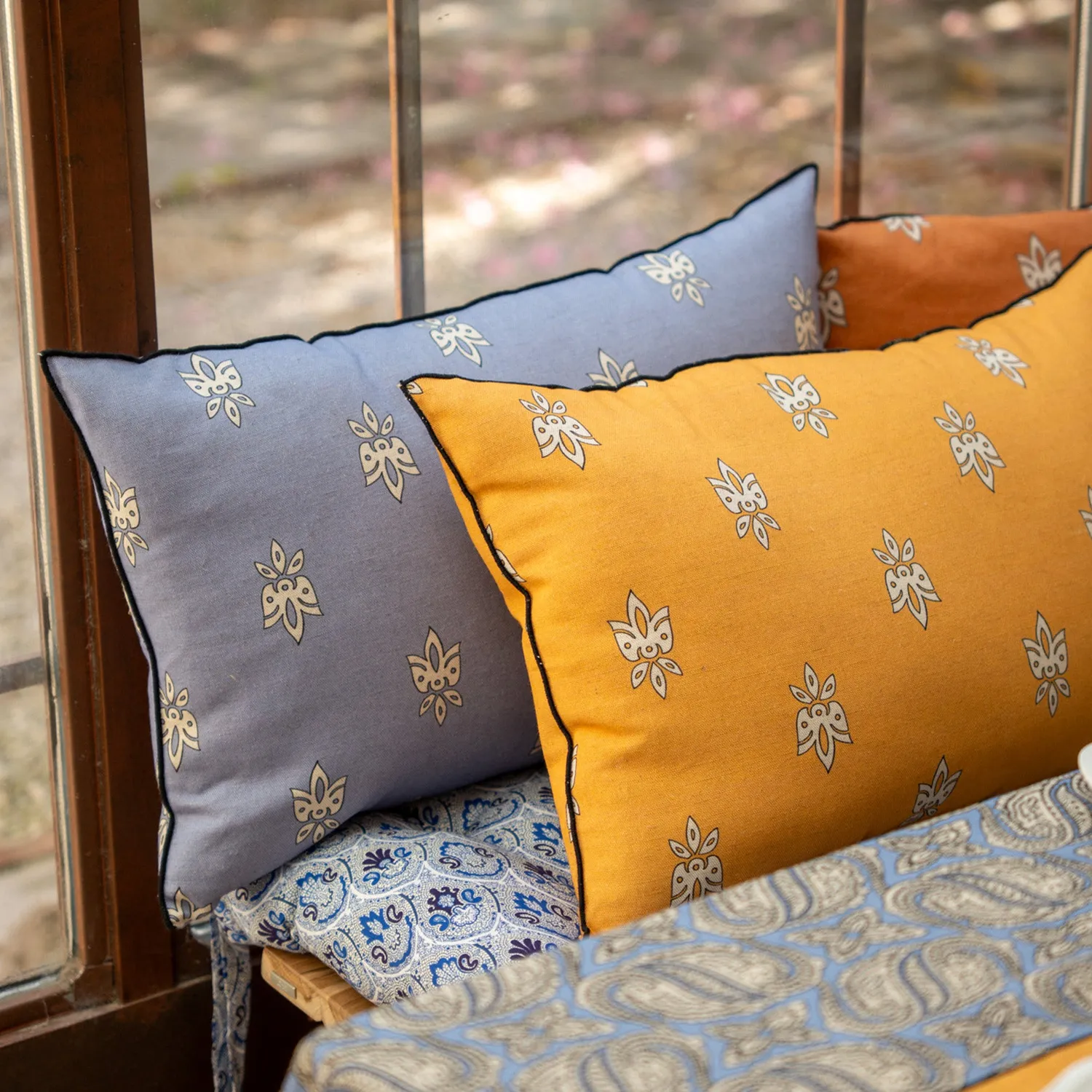 Mistral Mosca coussin lin coton