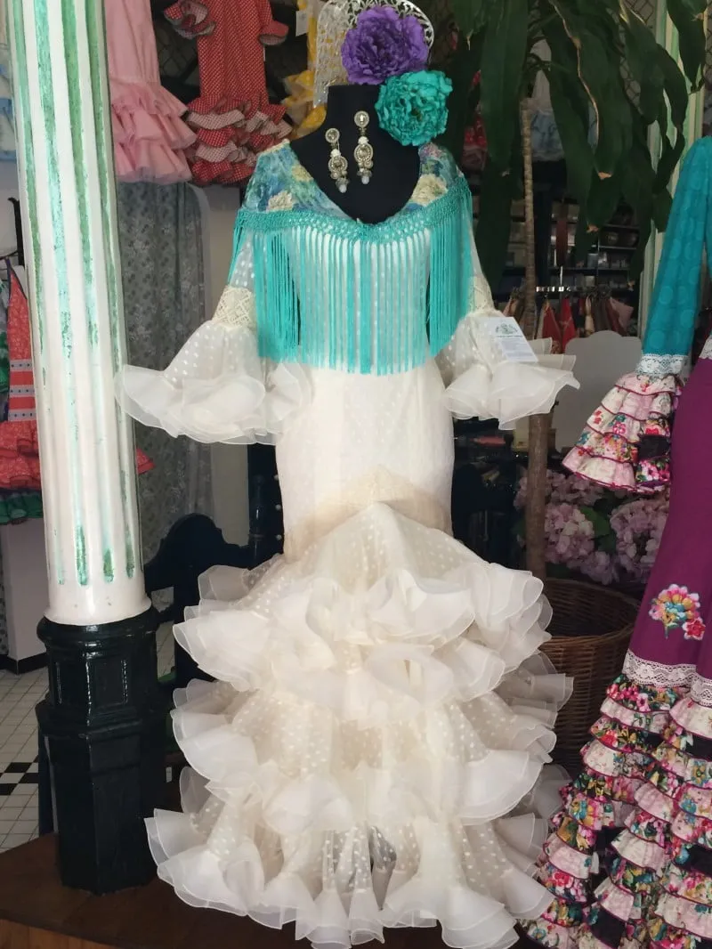 Viva la Feria Guadalupe Corin robe gitane tul plumetis