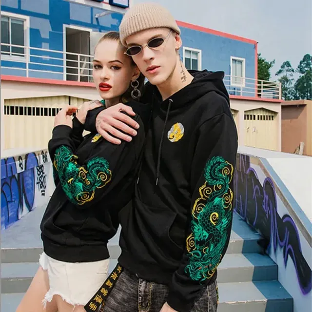 Japon style sweat japonais brodé motif archive