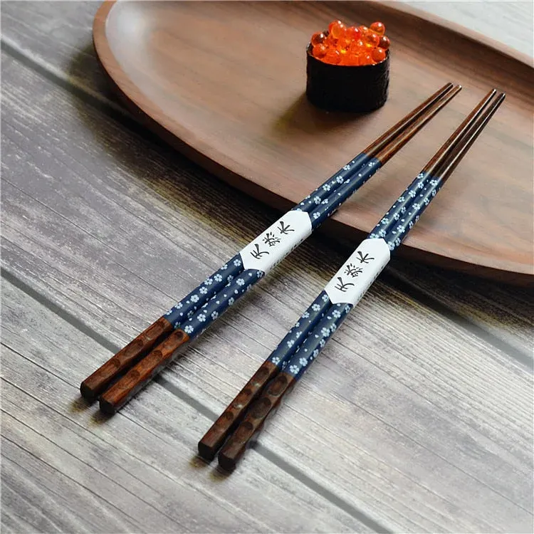 Japon style Traditionnelle baguettes japonaises 1 paire motifs