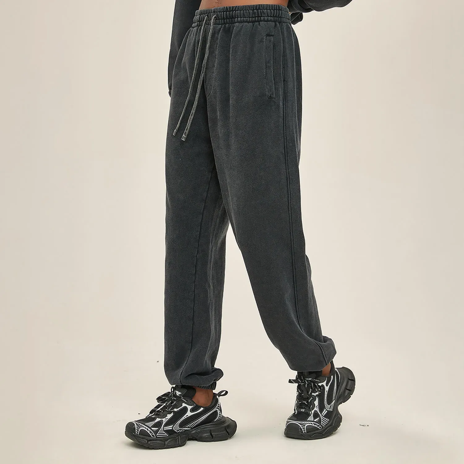 Japon style Yurim Pantalon de survêtement rétro