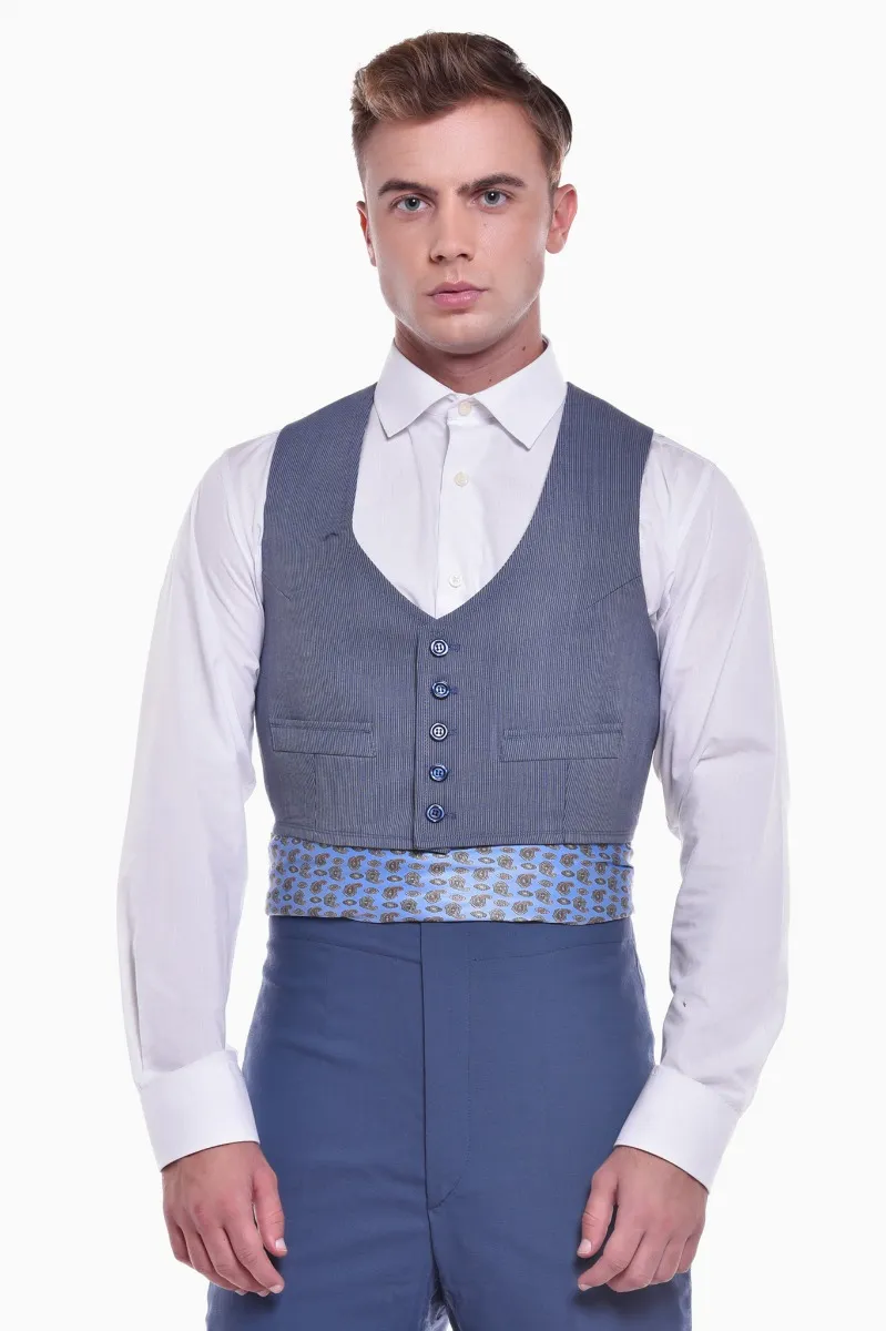 Viva la Feria traje corto lycra à rayure étroite