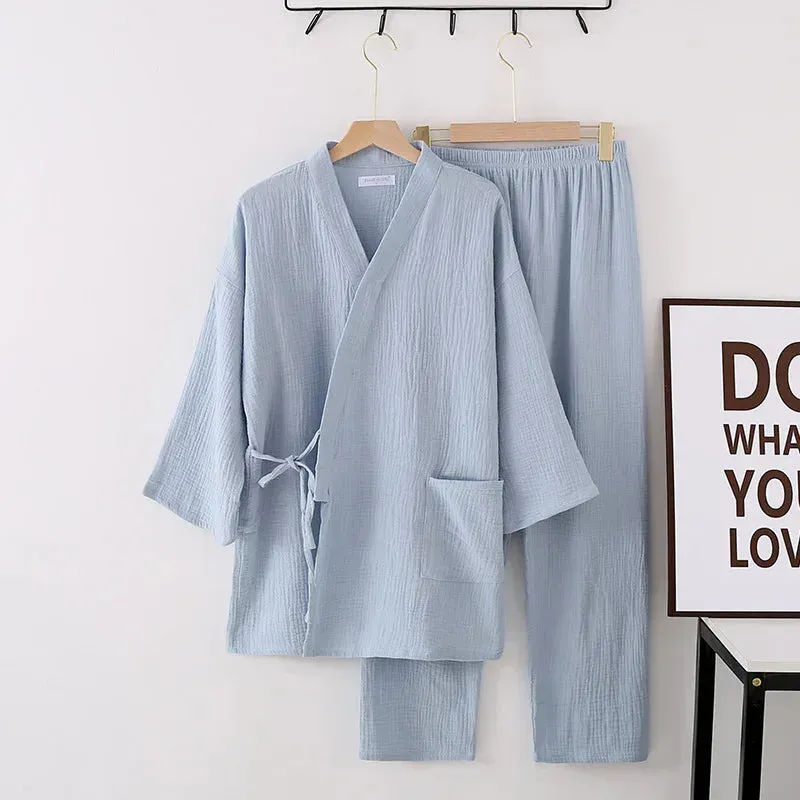 Japon style pyjama combinaison femme cocooning douce