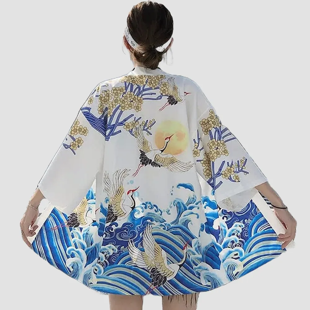Japon style veste kimono femme été légère