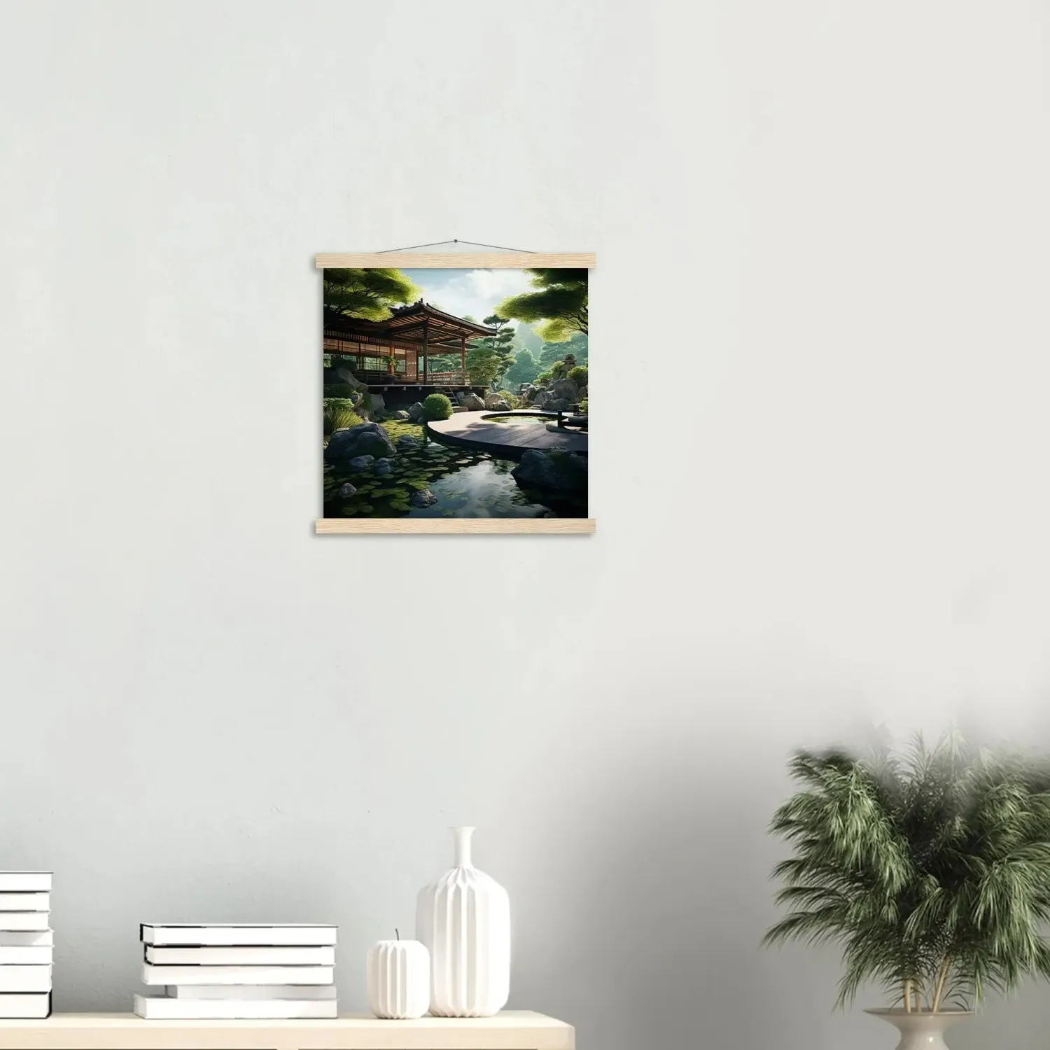 Japon style Zen soreiyu tableau