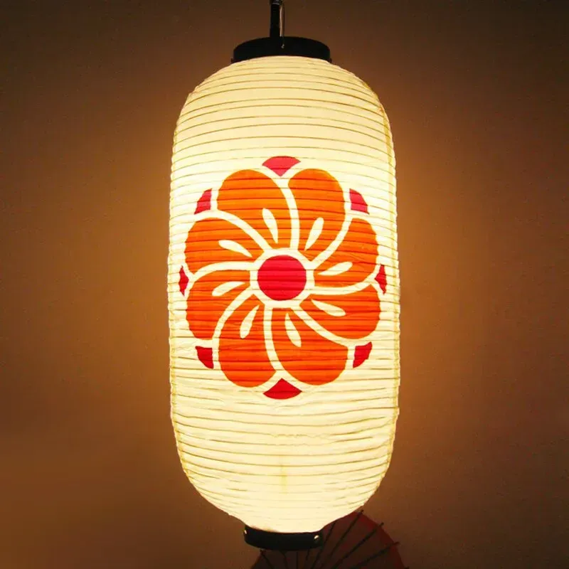 Japon style hibiscus lanterne japonaise fleur