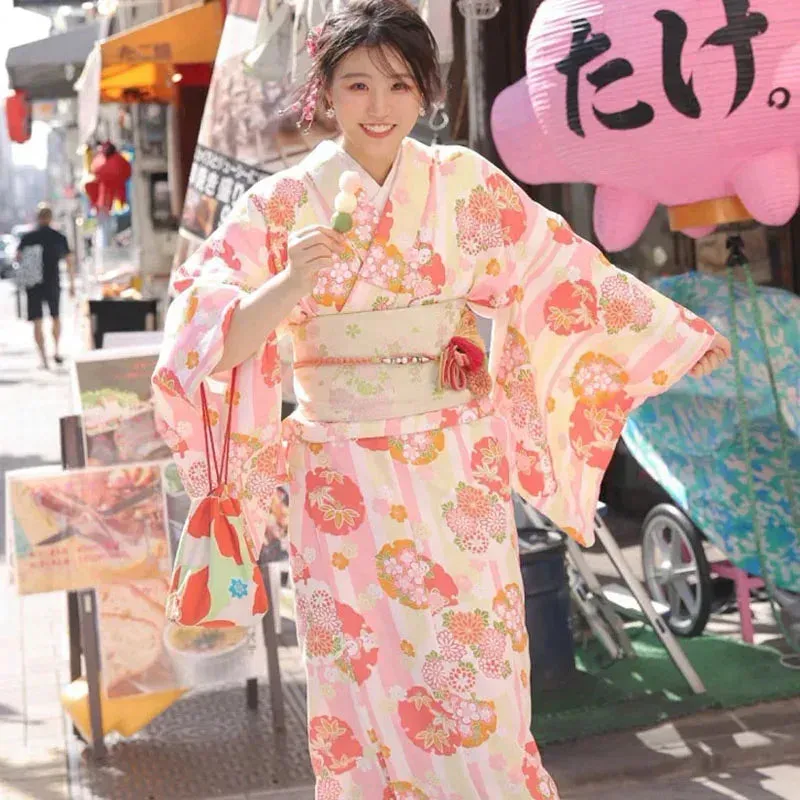 Japon style kimono japonais coton femme coupe ample