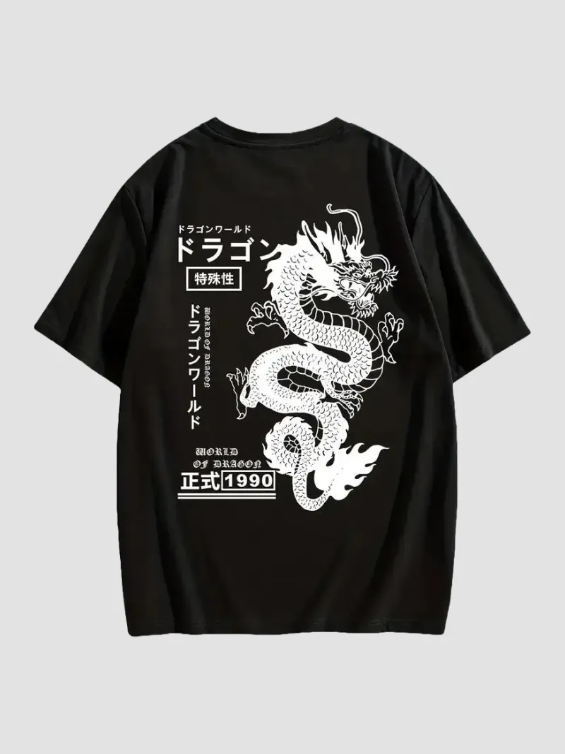 Japon style Dragon Japonais t-shirt