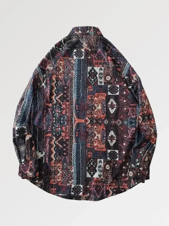 Japon style iwakura chemise flanelle vintage coupe oversize