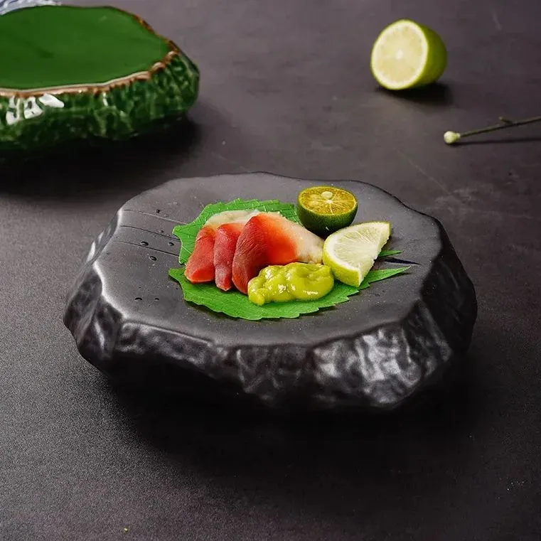 Japon style Hekima assiette sushi pierre créative