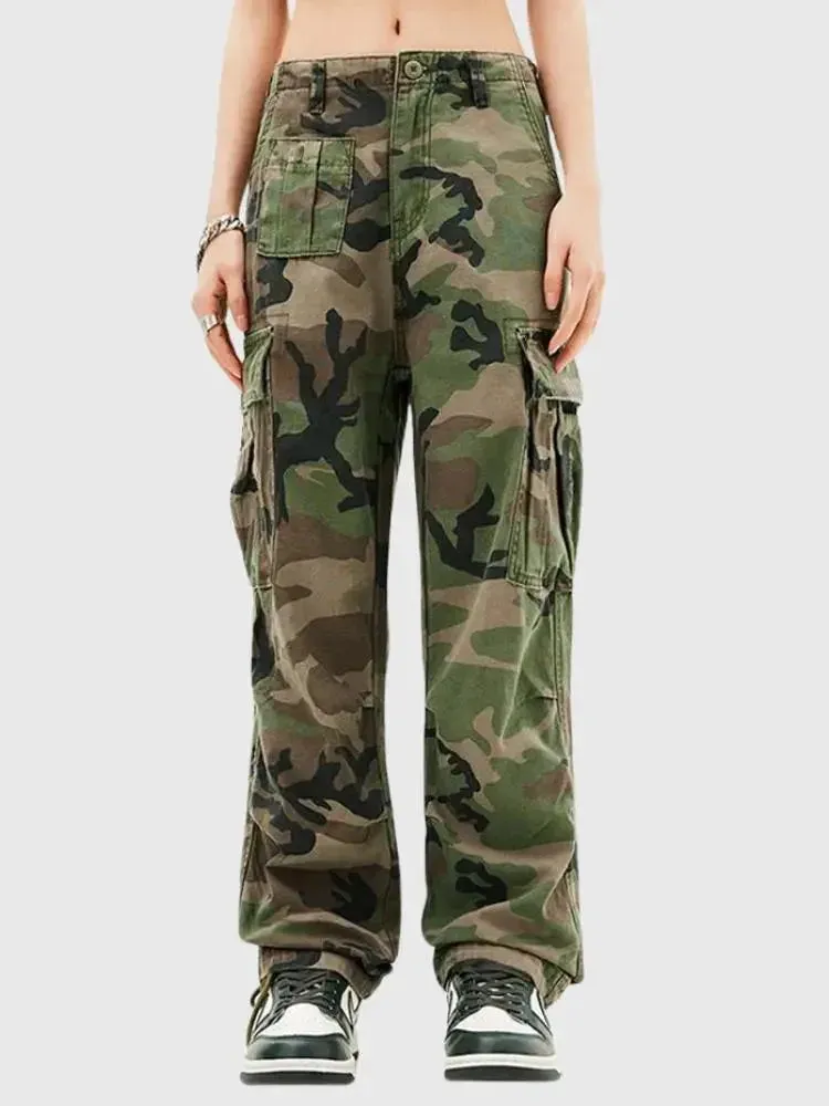 Japon style Toyoake pantalon cargo militaire