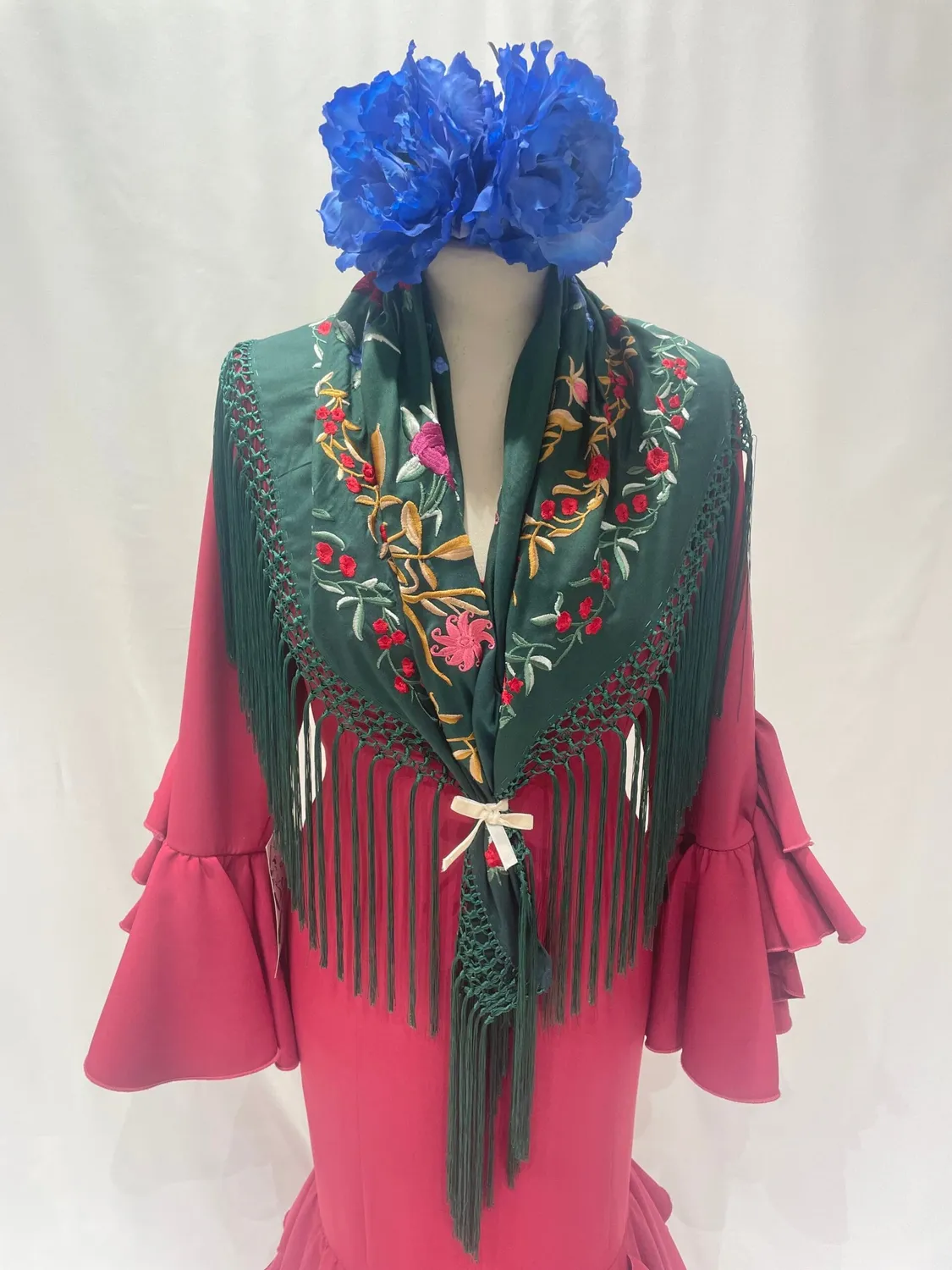 Viva La Feria Sendero robe flamenca tissu bielastique