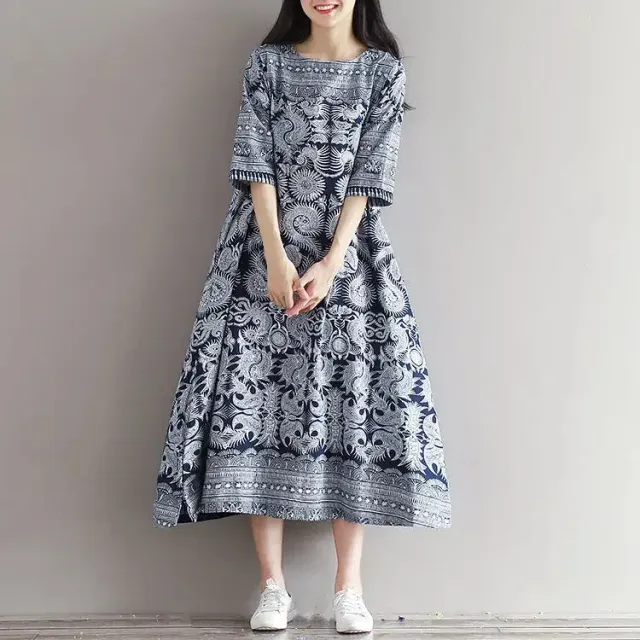 Japon style Robe Motif Japonais ‘agomori’ robe