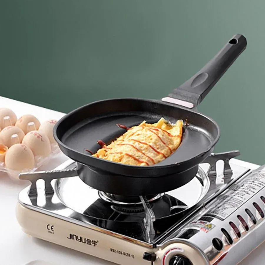 Japon style Kobushidake poêle à omurice aluminium
