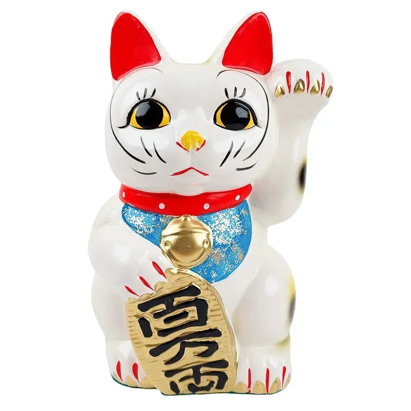 Japon style Grand Maneki Neko chat porte-bonheur tirelire