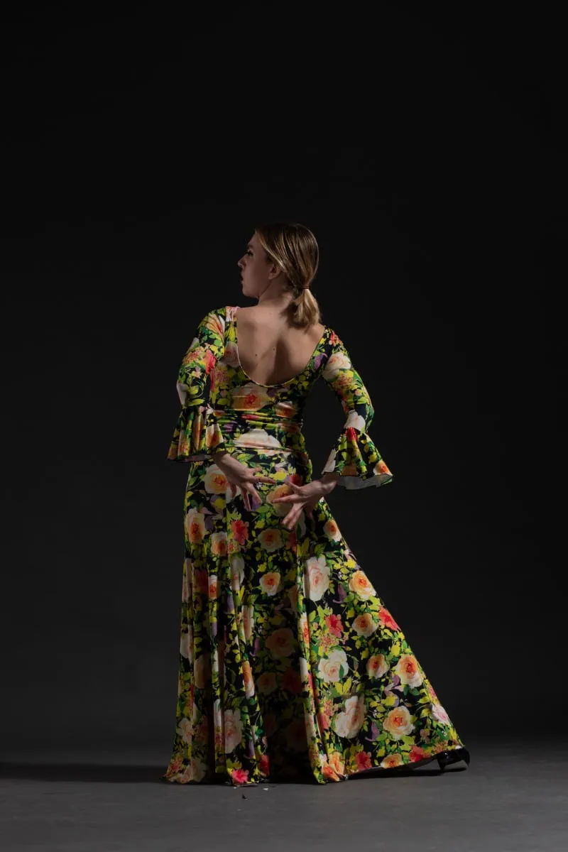 Viva La Feria Moda Flamenca Almonte top danse imprimé