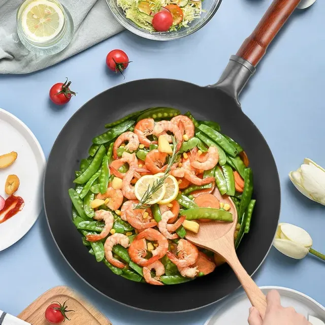 Japon style Japonais Wok de cuisine polyvalent