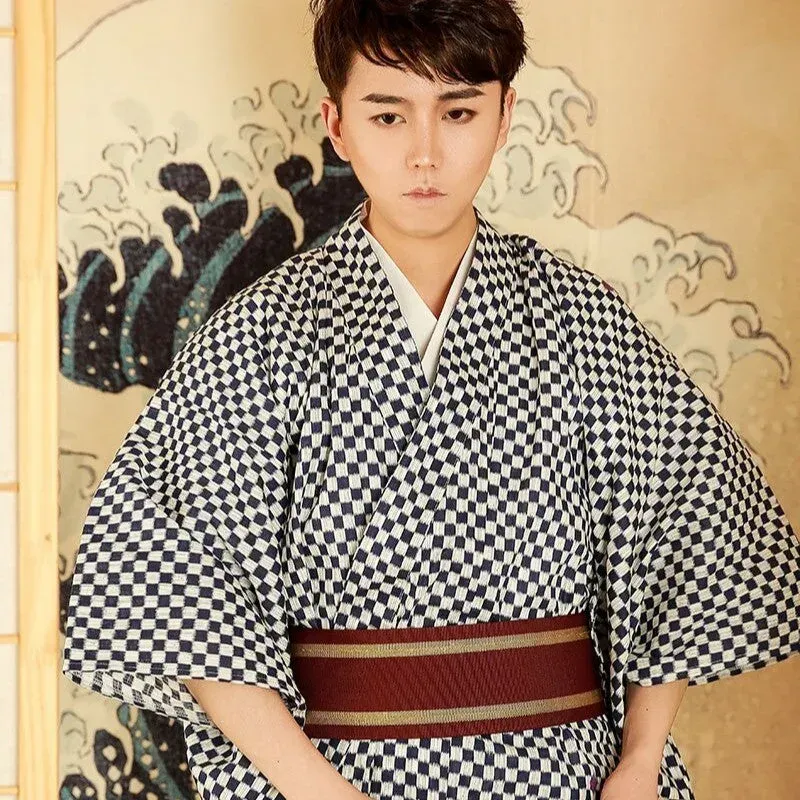 Japon style Kimono Homme Paris ‘tokyo’ kimono damier