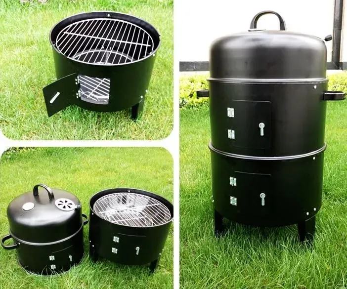 Japon style Bandai barbecue fumoir fer compact