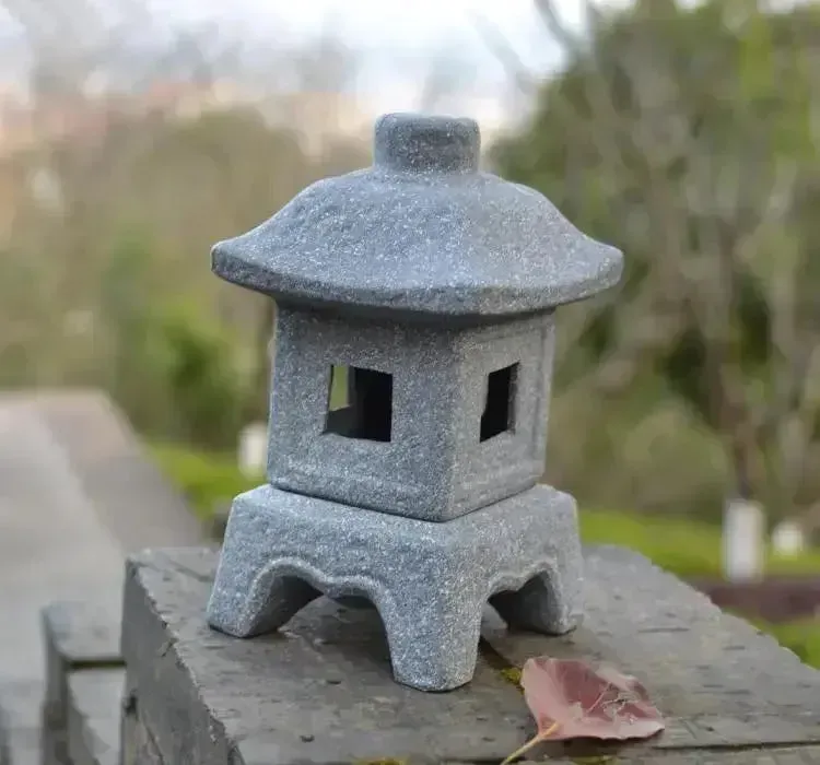 Japon style Jardin Zen lanterne japonaise déco
