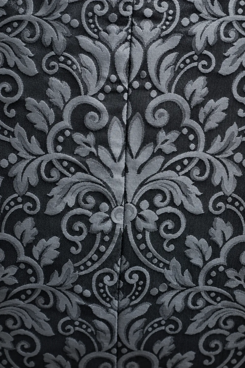 Geht's In Yseline robe damassée gris et noir