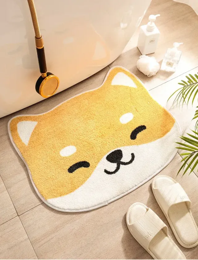 Japon style Tapis De Bain Chat tapis de bain
