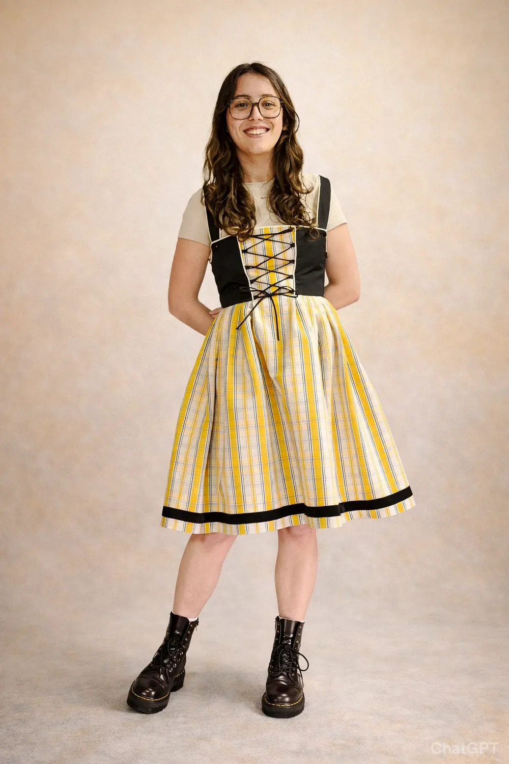 ElsassRock Rockholtz robe kelsch jaune