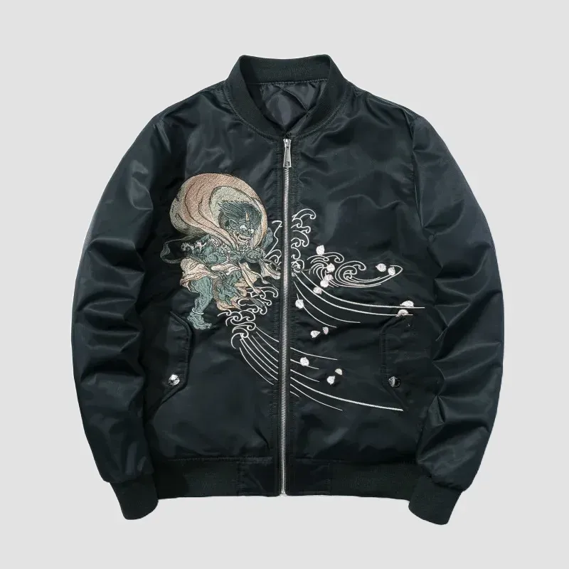 Japon style bomber japonais homme veste streetwear