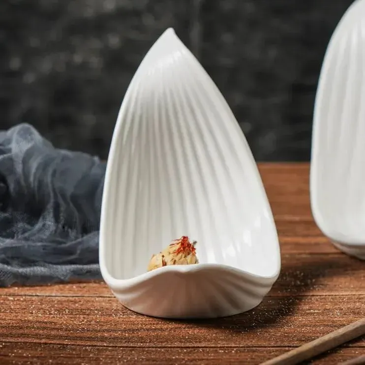 Japon style Kazashi assiette irrégulière céramique