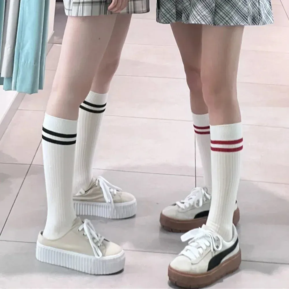 Japon style chaussettes écolières japonaises