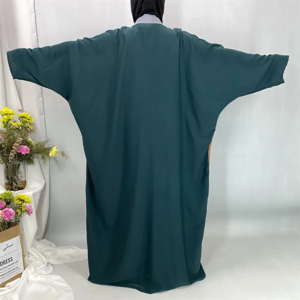 Esprit du Japon kimono long tricolore ouvert fluide