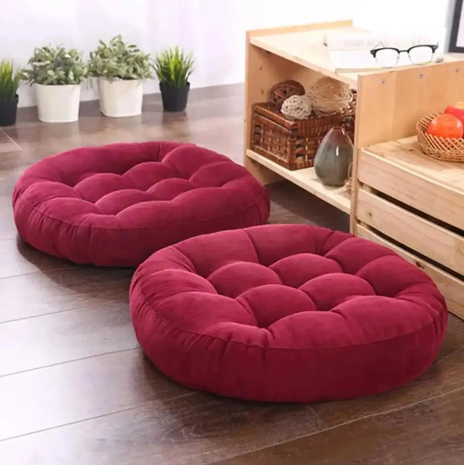 Japon style Coussin Japonais de Sol Shuka en coton