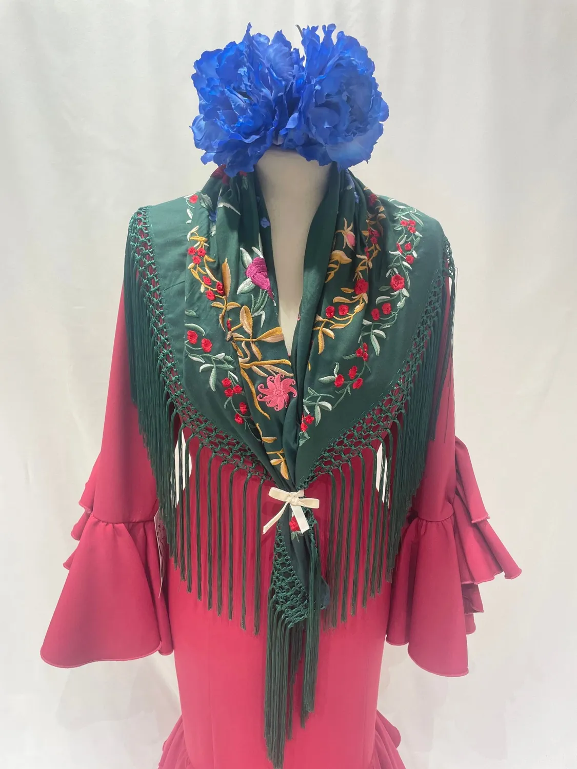 Viva La Feria Sendero robe flamenca tissu bielastique