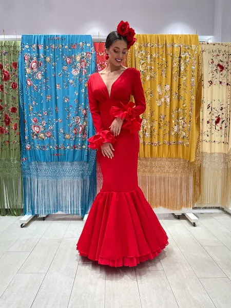 Viva La Feria Real robe flamenca unie
