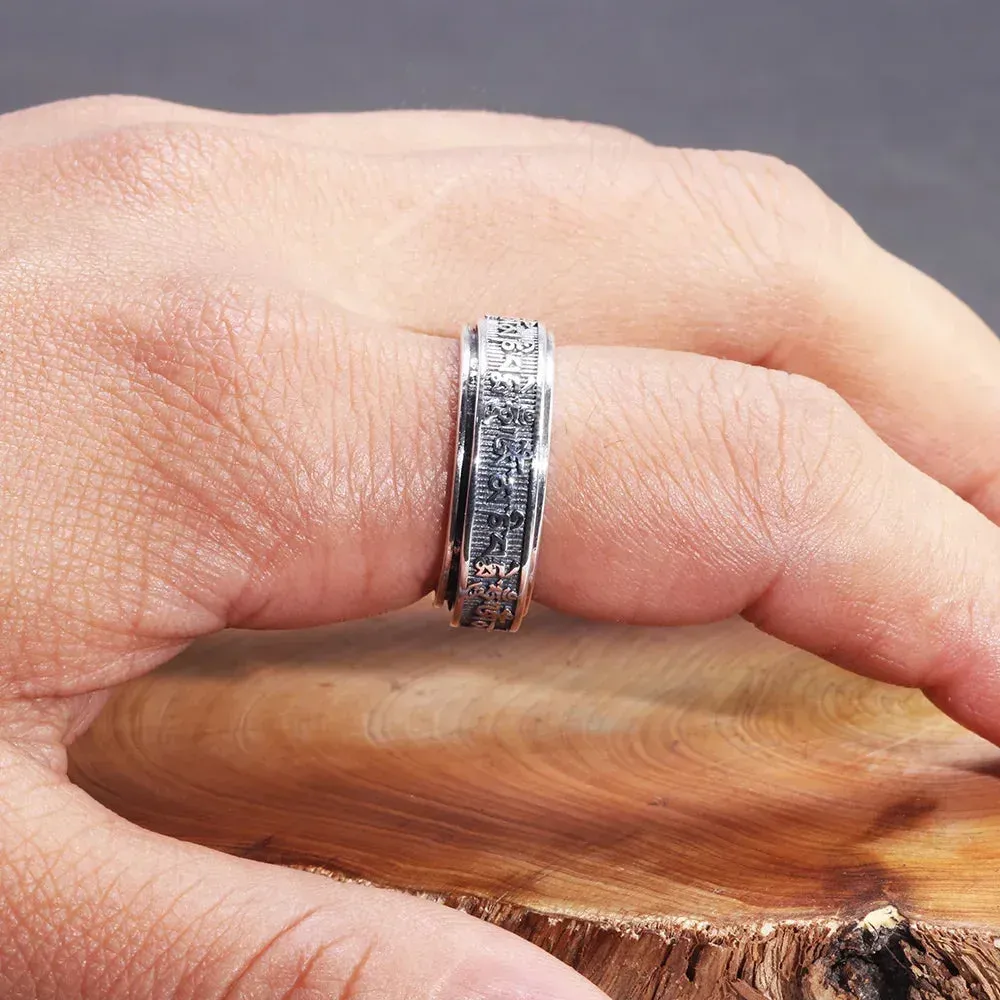 Japon style Argent bague