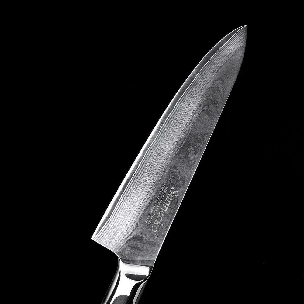 Japon style Professional Kitchen Knife Meiji couteau de chef damas