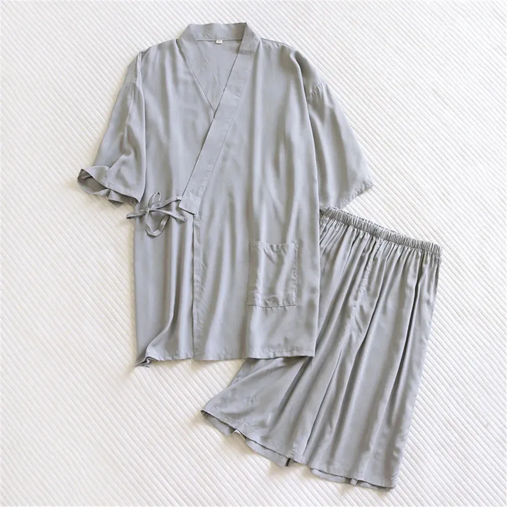 Japon style Jinbei Léger Homme vêtement japonais