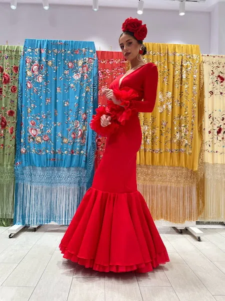 Viva La Feria Real robe flamenca unie
