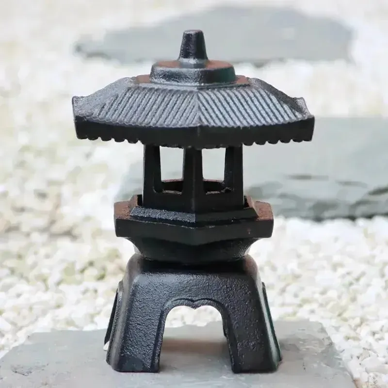 Japon style abiko petite lanterne japonaise fonte