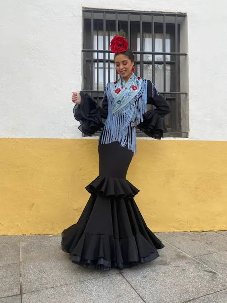 Viva La Feria Juncal robe flamenca canastera
