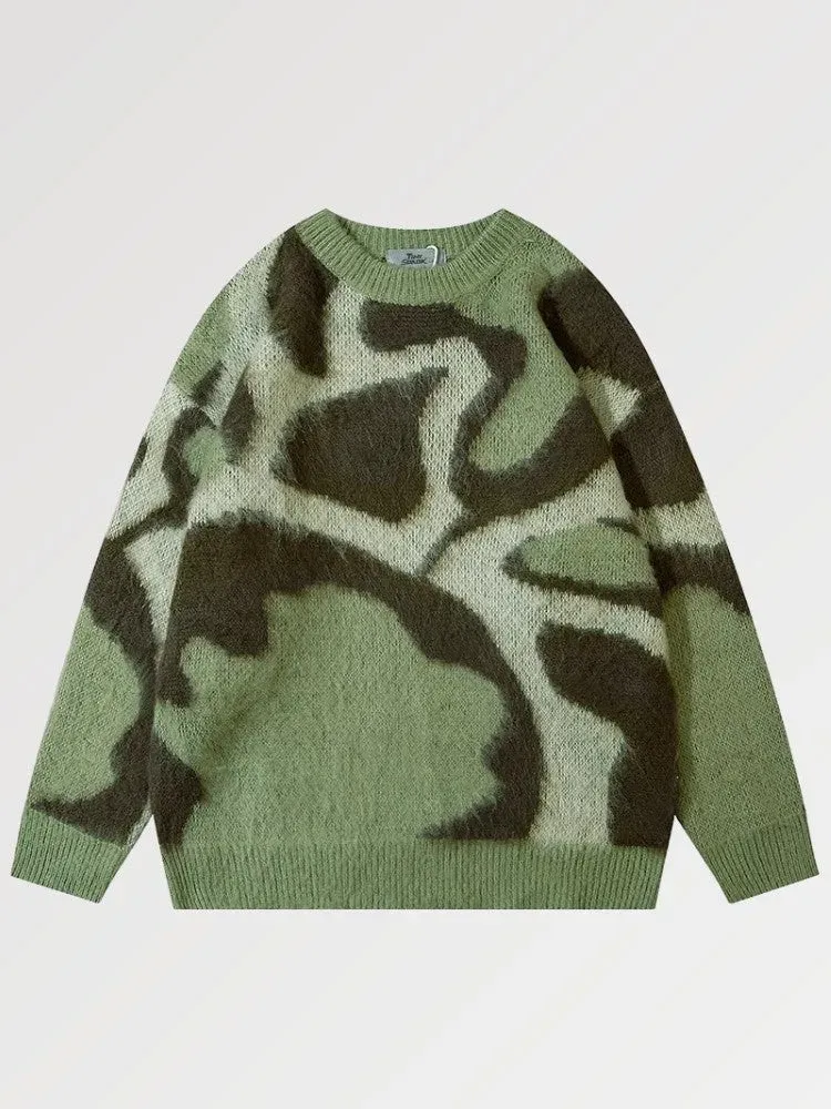 Japon style Graphic Godika pull japonais oversize