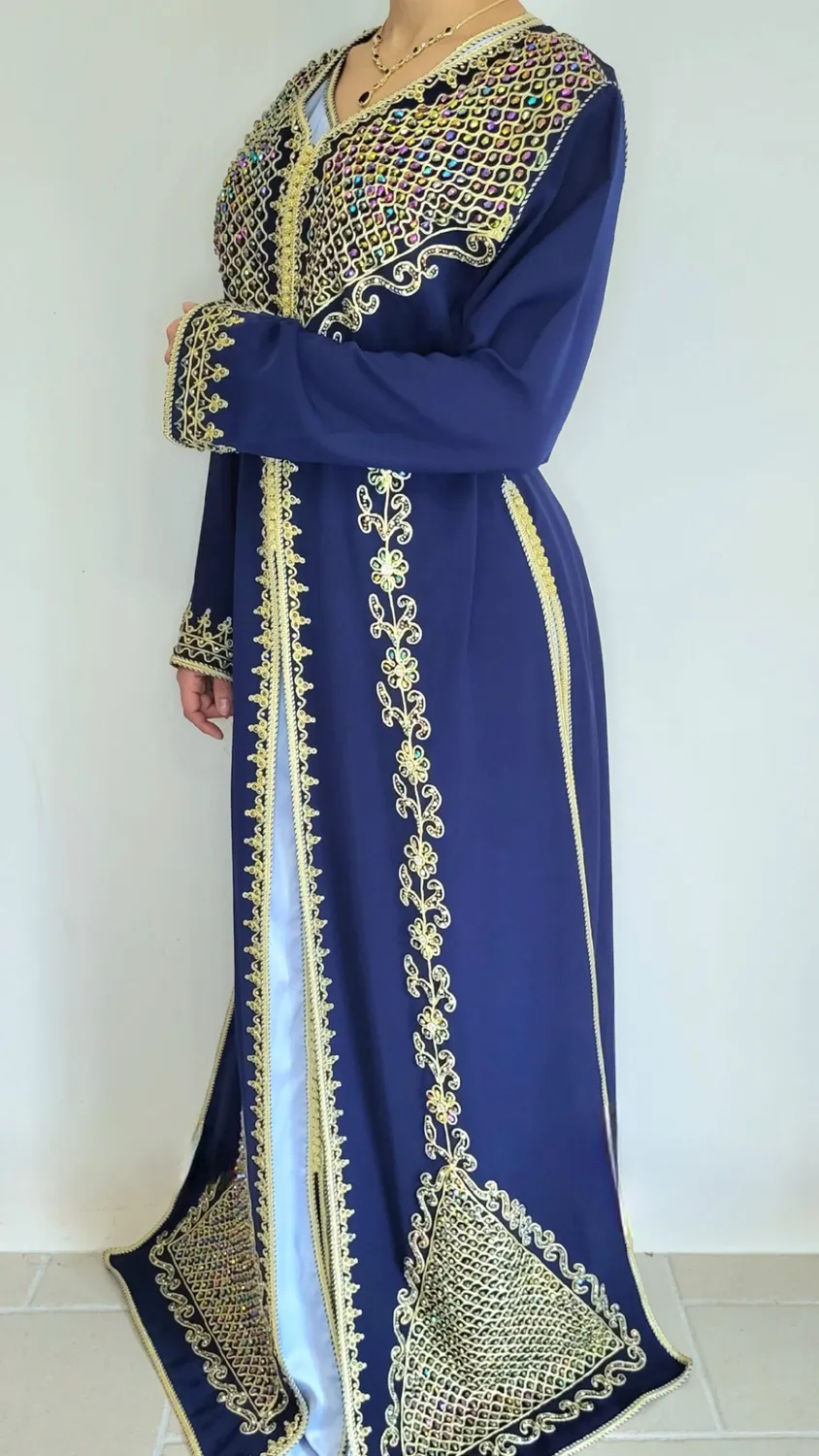 Célèbr'Orient Takchita Hiba traditionnelle perlée