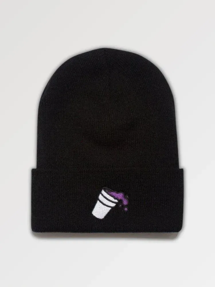Japon style Purple Drink Double Cup bonnet coton motif japonais