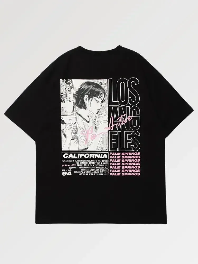 Japon style Yokote t-shirt manga ajusté